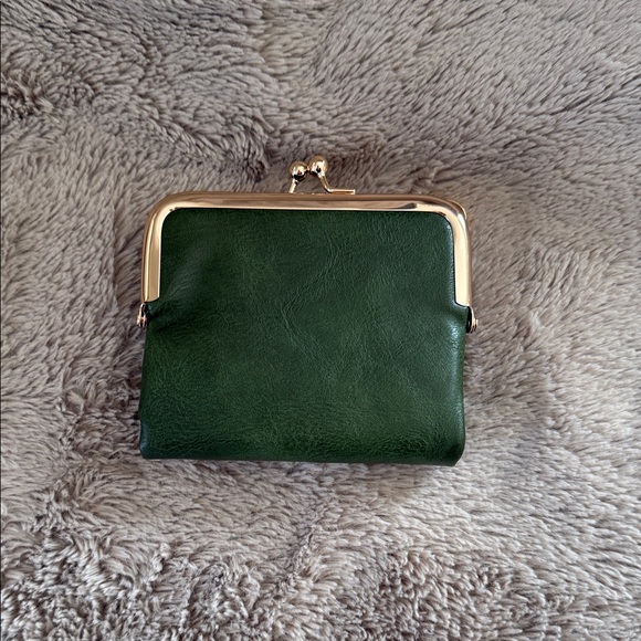 Handbags - Elegant Green Leather Clutch